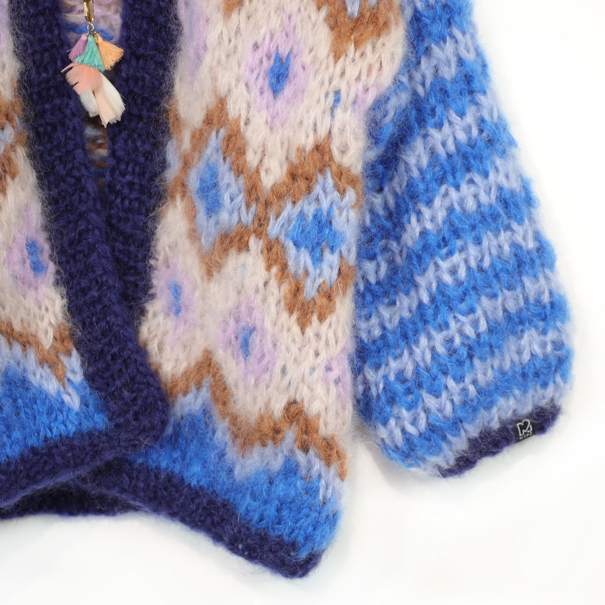Strickset – Chunky-Mohair-Jacke Alpine Breeze Nr.12 (ENG-DE-NL-ES-FR-IT-DA-SV-NO)