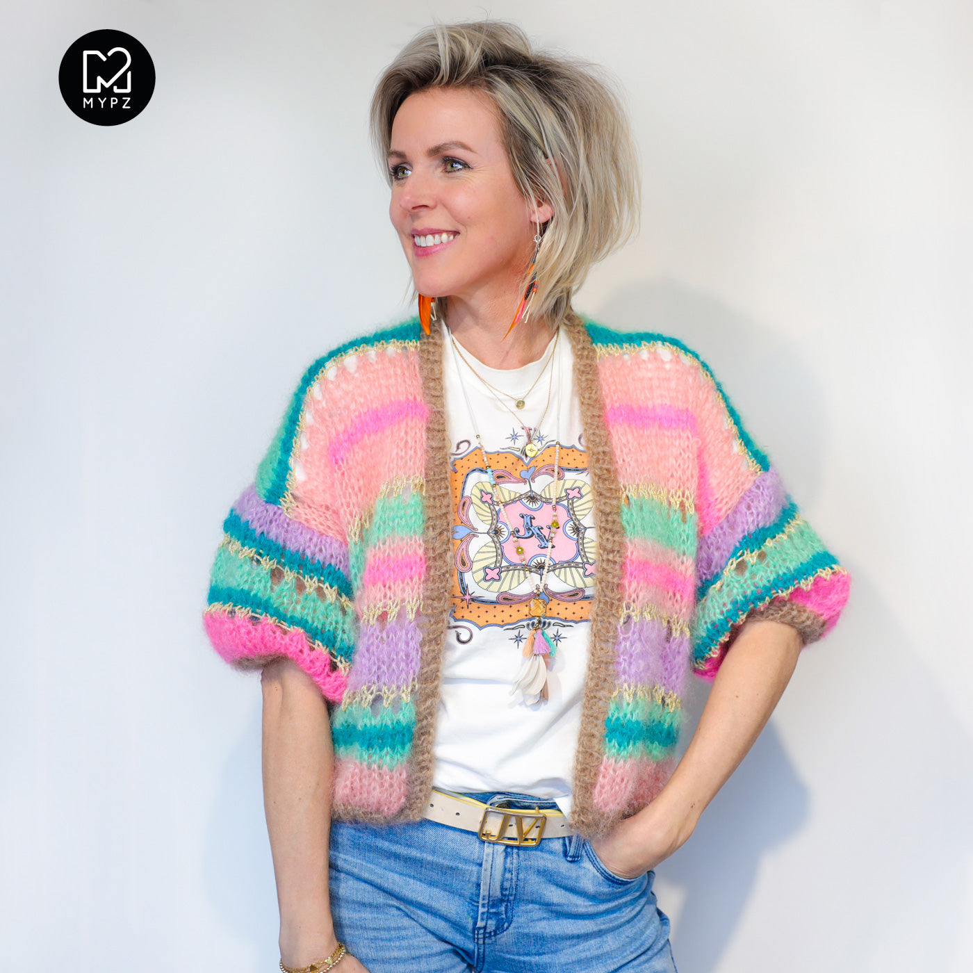 Strickset – MYPZ Light Mohair Cardigan Faby No10 (ENG-NL-DE)
