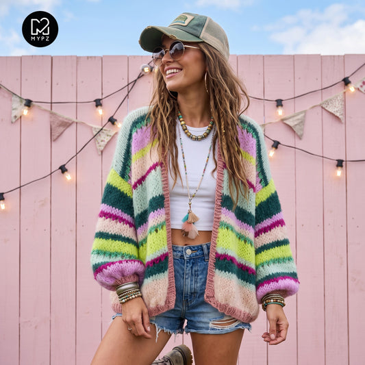 Strickanleitung – MYPZ Light Alpaka Cardigan Featherlight No. 10 (ENG-NL-DE)