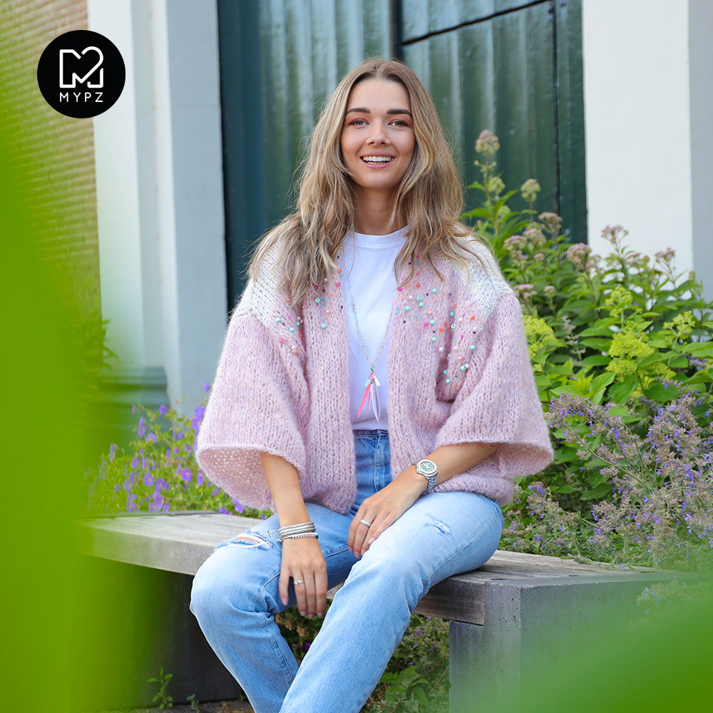 Strickset – MYPZ Light Mohair Cardigan Jewel no10 (ENG-NL-DE)