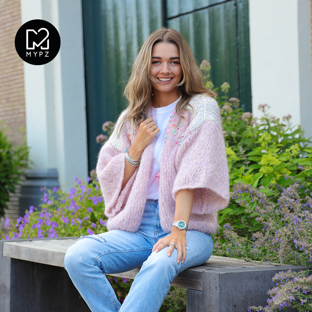 Strickset – MYPZ Light Mohair Cardigan Jewel no10 (ENG-NL-DE)