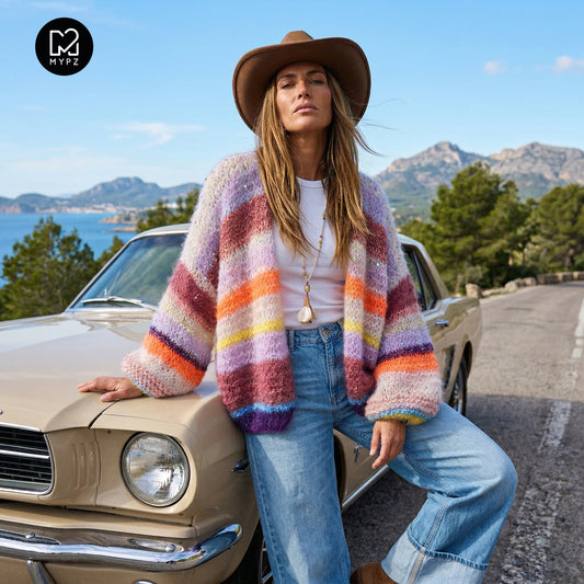 Strickanleitung – Light Mohair Cardigan Sasha No.12 (ENG-NL-DE)