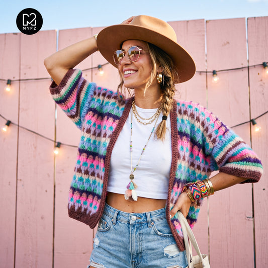 Häkelanleitung - MYPZ Sprinkle Cardigan No. 5 (ENG-NL-DE)