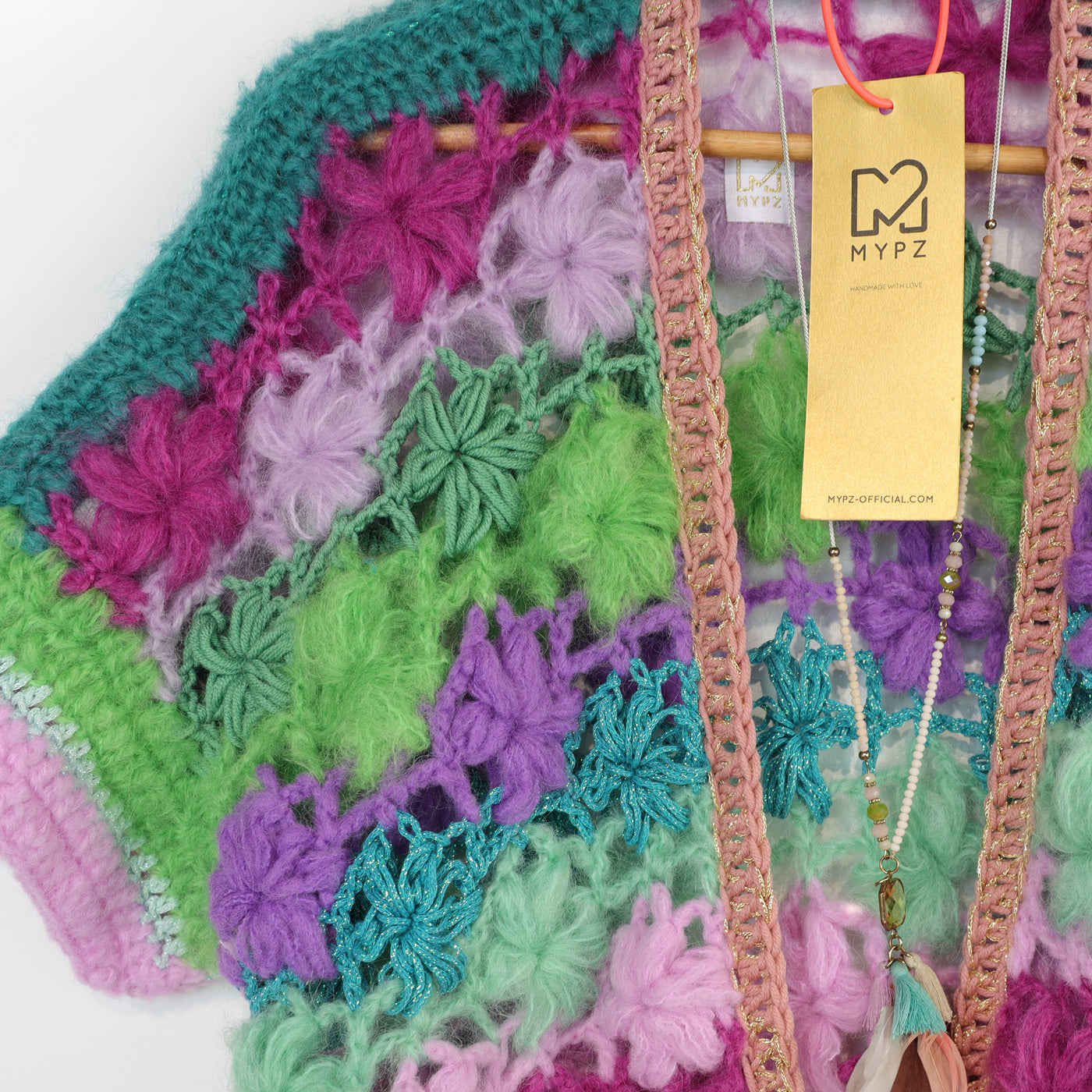 Häkelset – MYPZ Wildflower Cardigan (ENG-NL-DE-FR-ES)