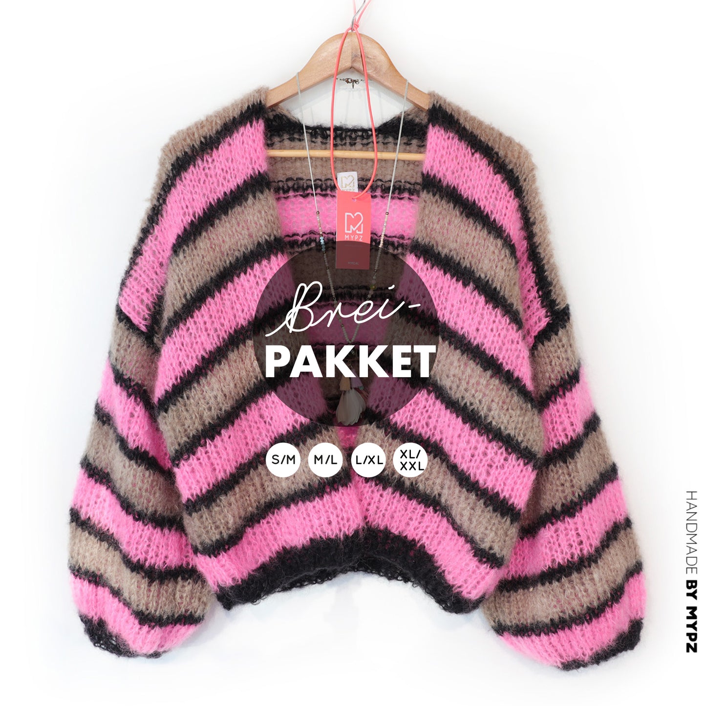 Strickset – MYPZ Kurze Mohair Cardigan Zumy No10 (ENG-NL-DE)