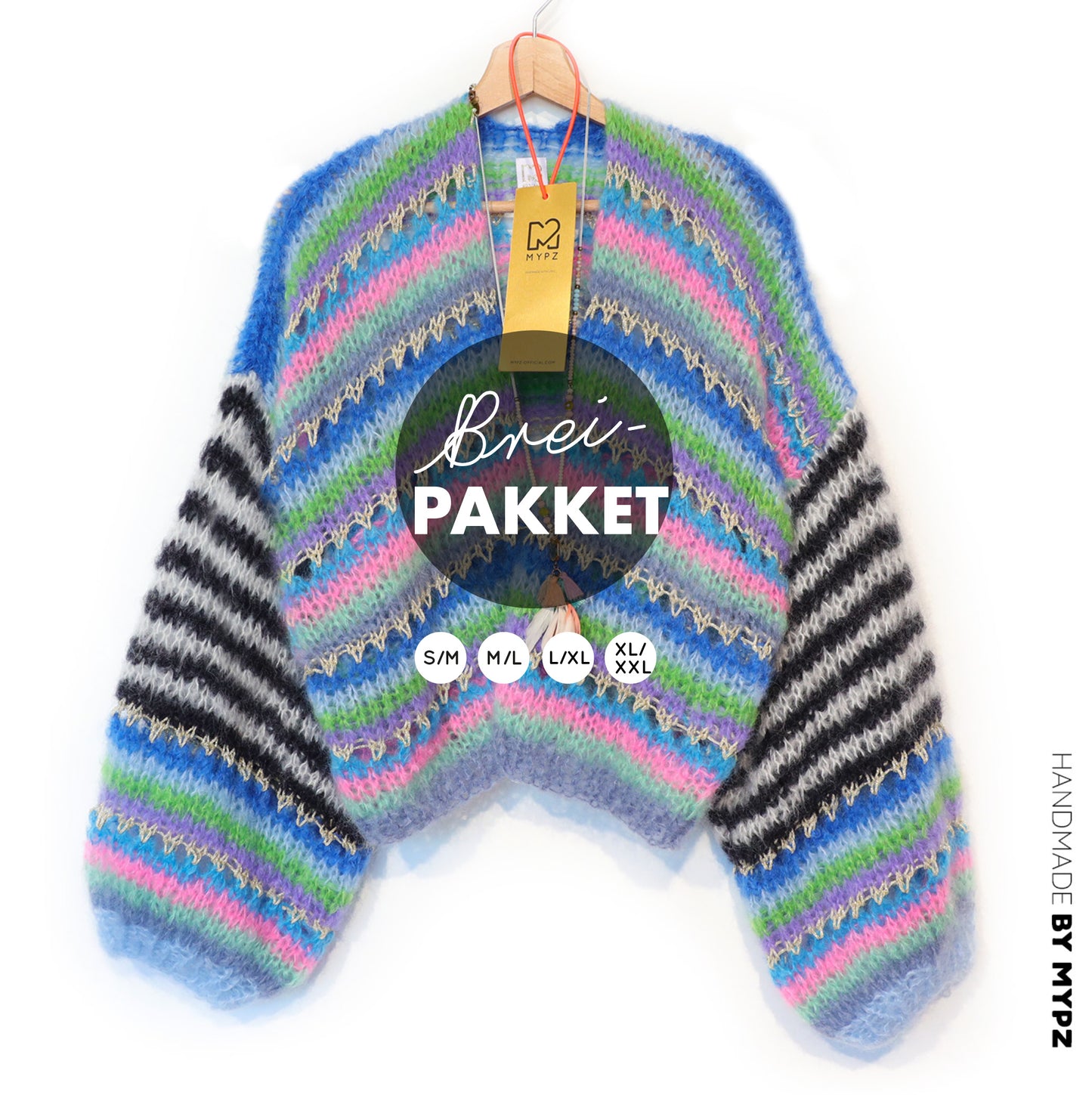 Strickset – MYPZ Light Mohair Cardigan Beverly No10 (ENG-NL-DE)
