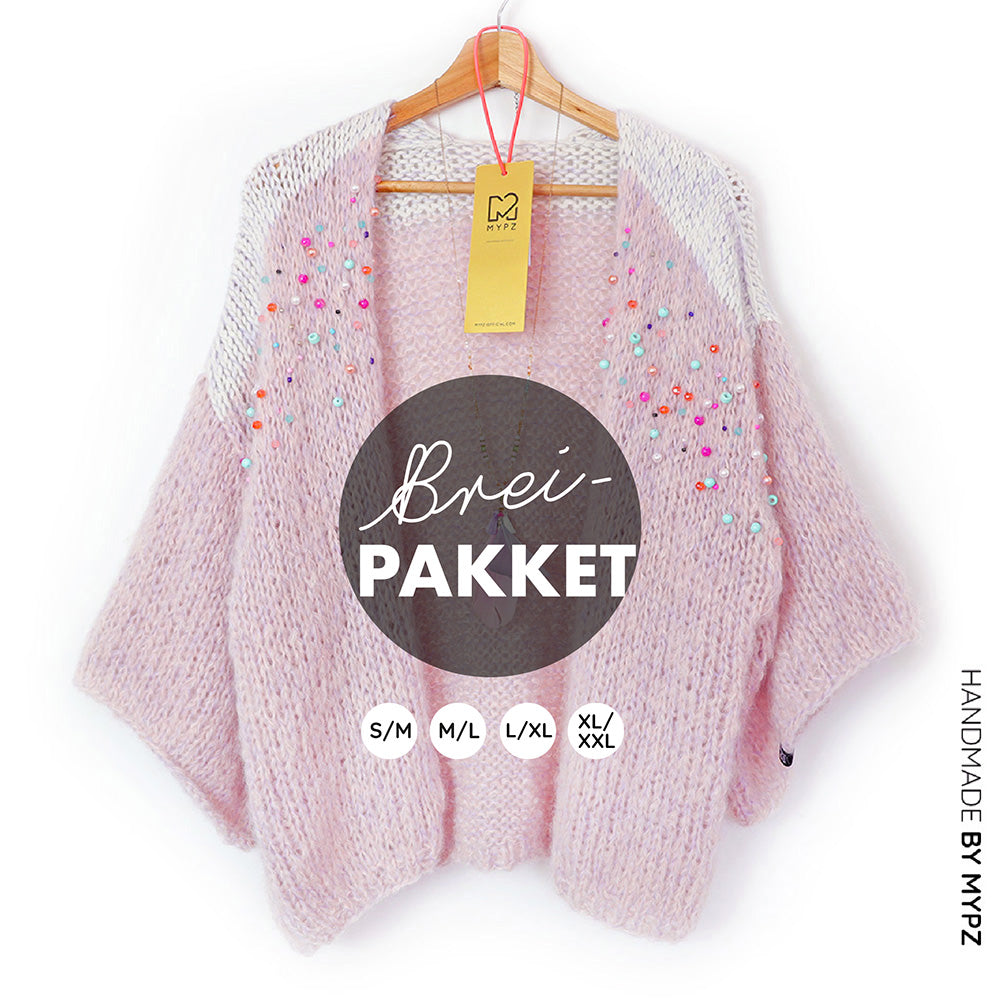 Strickset – MYPZ Light Mohair Cardigan Jewel no10 (ENG-NL-DE)