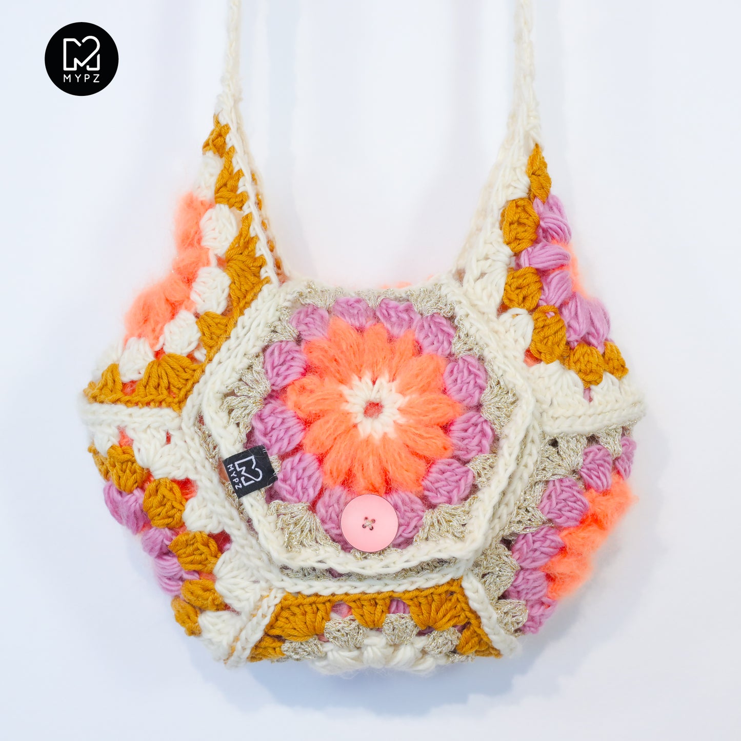 Häkelset - MYPZ hexagon Tasche Elite (ENG-NL-DE)
