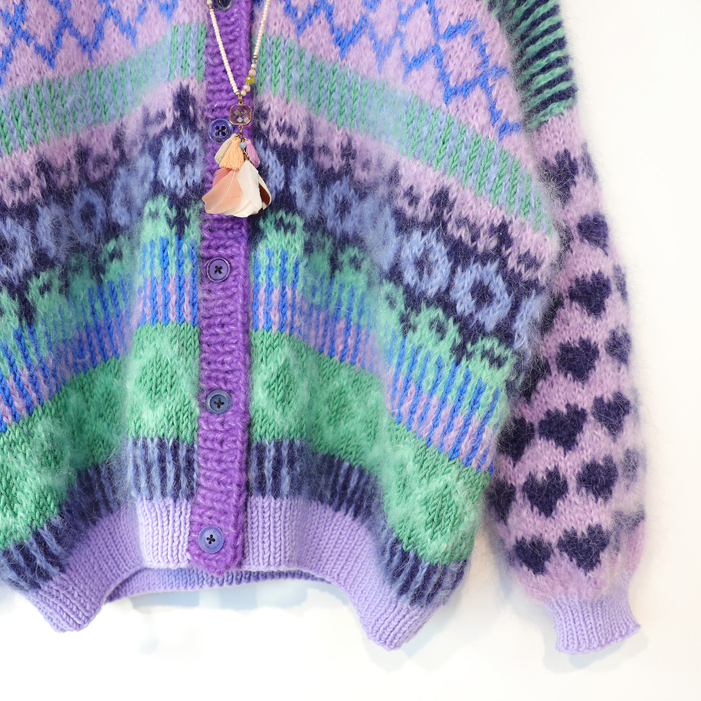 Strickset – MYPZ Cardigan True Blue No6 (ENG-NL-DE)