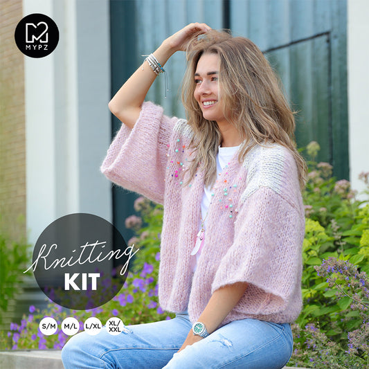 Strickset – MYPZ Light Mohair Cardigan Jewel no10 (ENG-NL-DE)