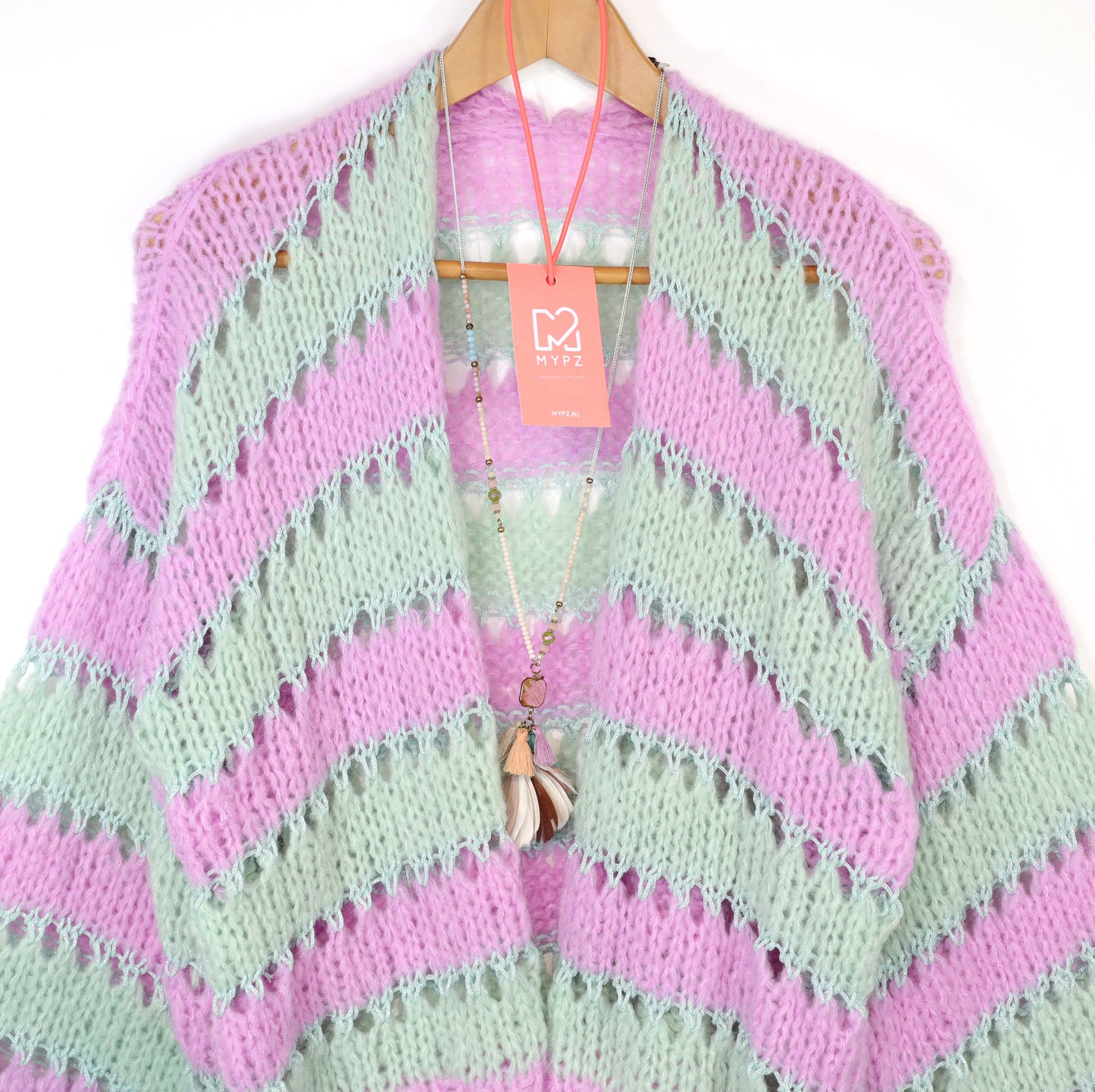 Strickset – MYPZ Light Alpaca Cardigan Golden Flow No10 (ENG-NL-DE)