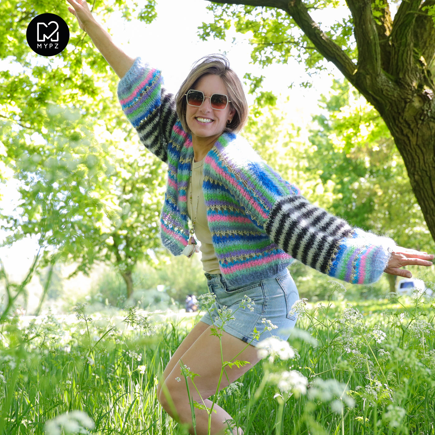 Strickset – MYPZ Light Mohair Cardigan Beverly No10 (ENG-NL-DE)
