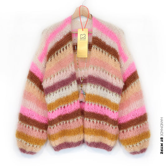 Strickset – MYPZ Light Mohair Cardigan Caramel No10 (ENG-NL-DE)
