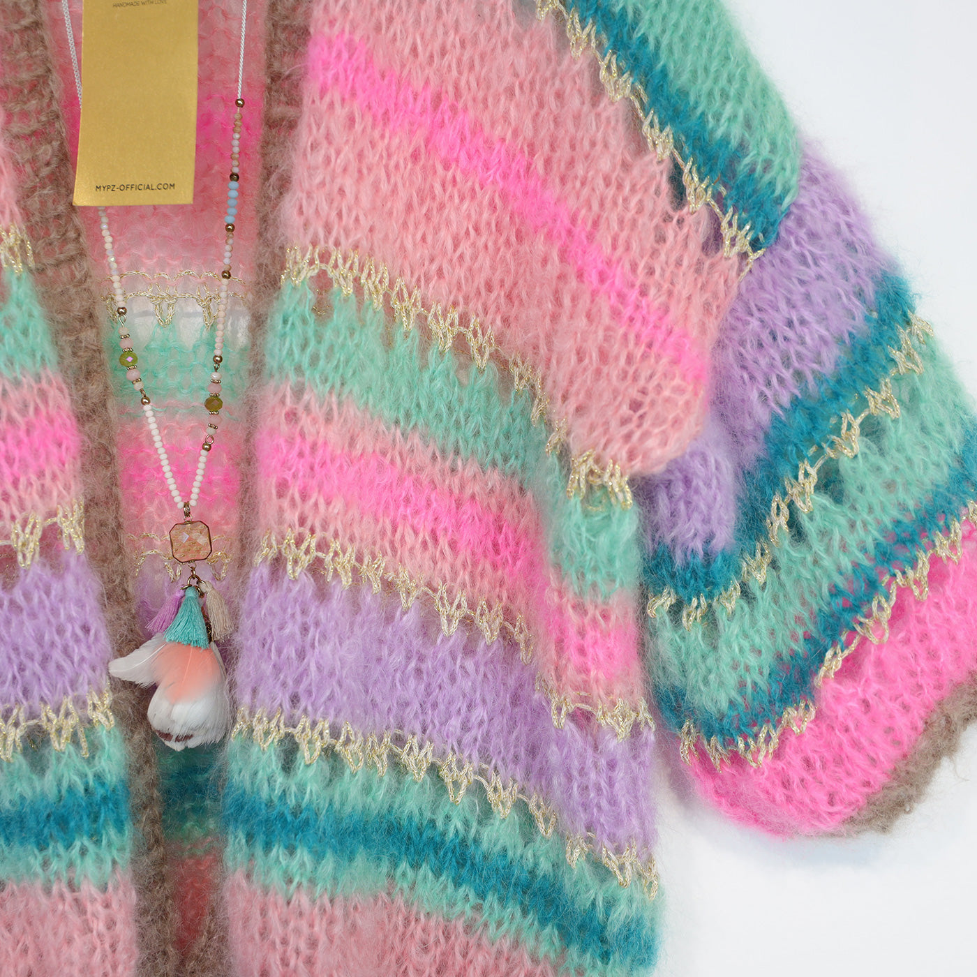 Strickset – MYPZ Light Mohair Cardigan Faby No10 (ENG-NL-DE)