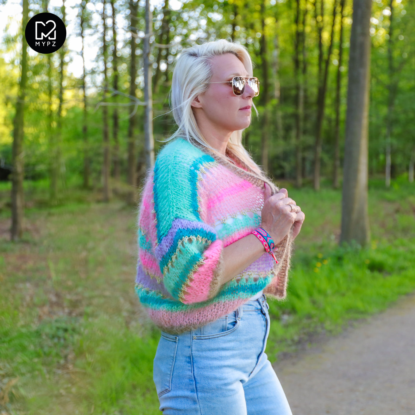 Strickset – MYPZ Light Mohair Cardigan Faby No10 (ENG-NL-DE)