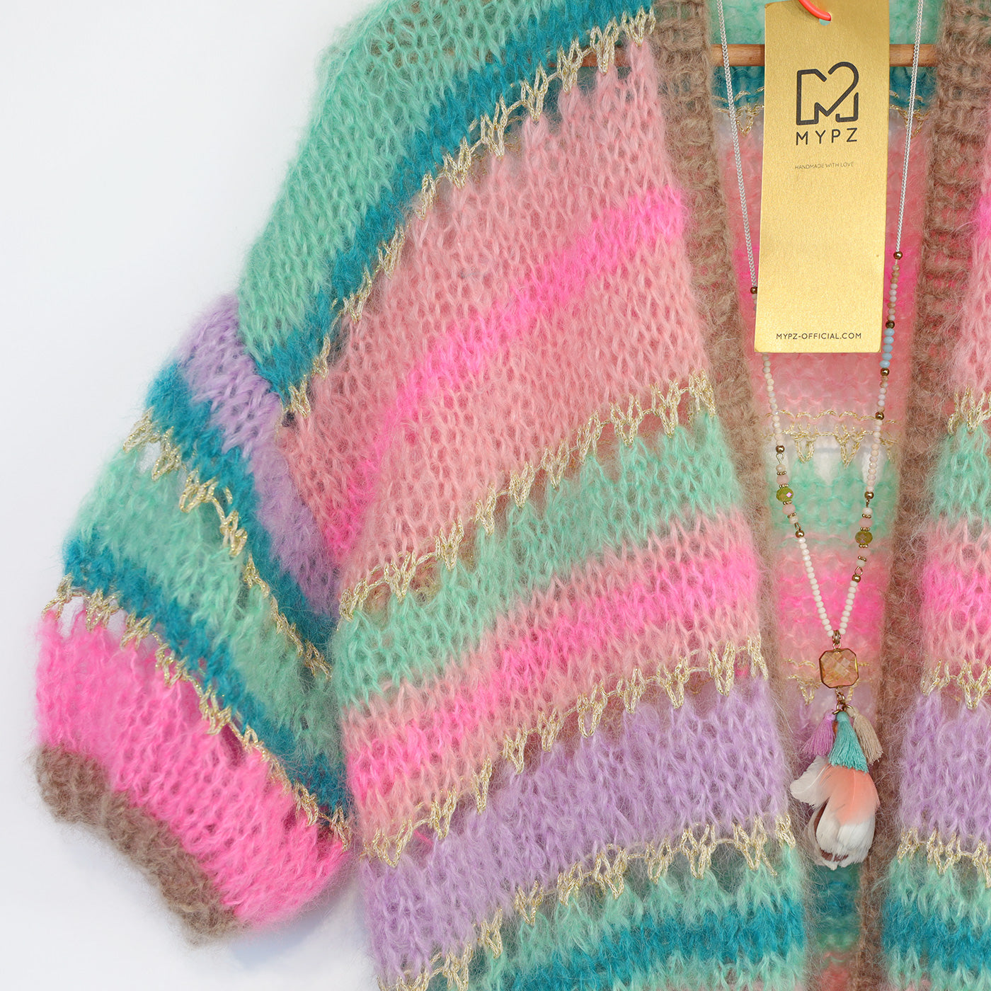 Strickset – MYPZ Light Mohair Cardigan Faby No10 (ENG-NL-DE)