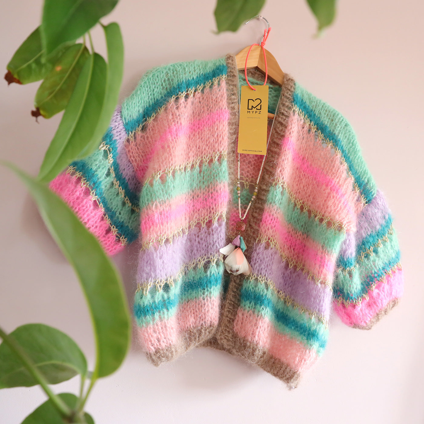 Strickset – MYPZ Light Mohair Cardigan Faby No10 (ENG-NL-DE)