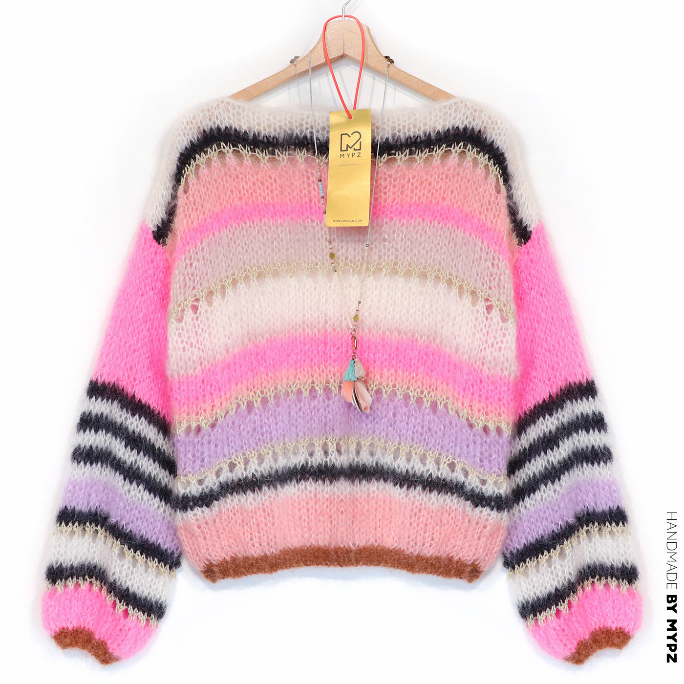 Strickset – MYPZ Basic Light Mohair Pullover Alex no10 (ENG-NL-DE)