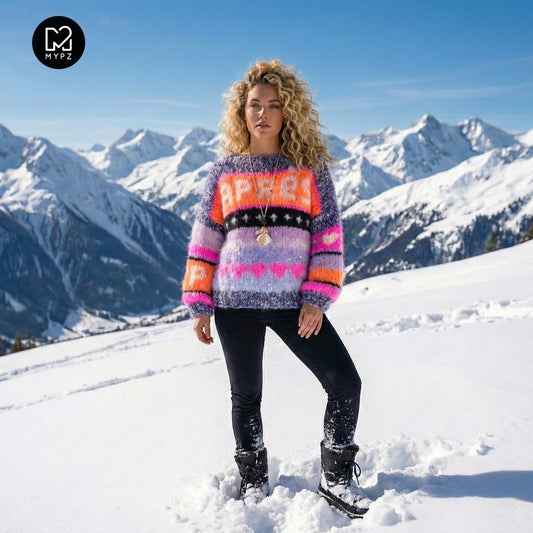 Strickset – MYPZ Chunky Mohair Pullover Après Ski no9 No.9 (ENG-NL-DE)