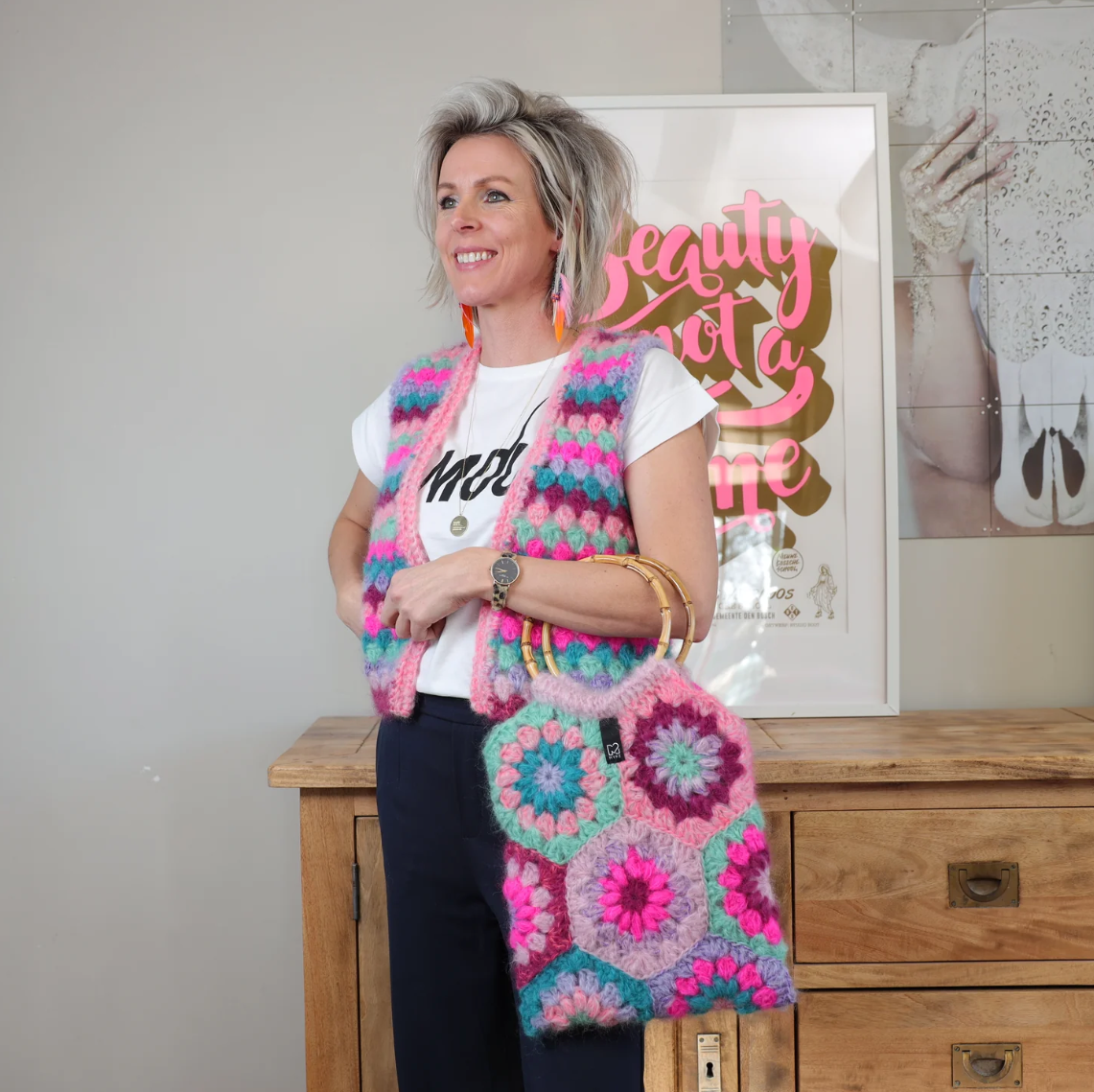 Bamboo Wood Handbag Handles