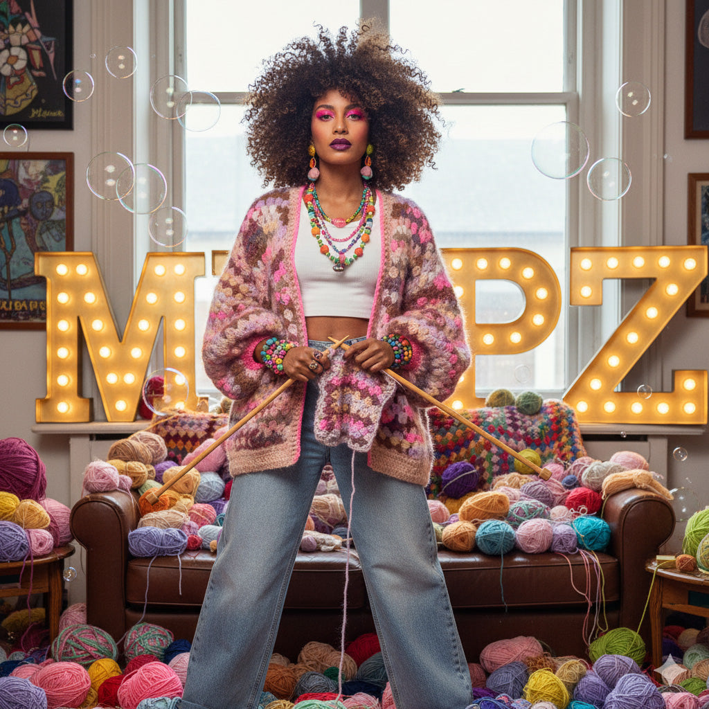 Häkelset - MYPZ Mohair Cardigan Pastel Bloom (ENG-NL-DE)