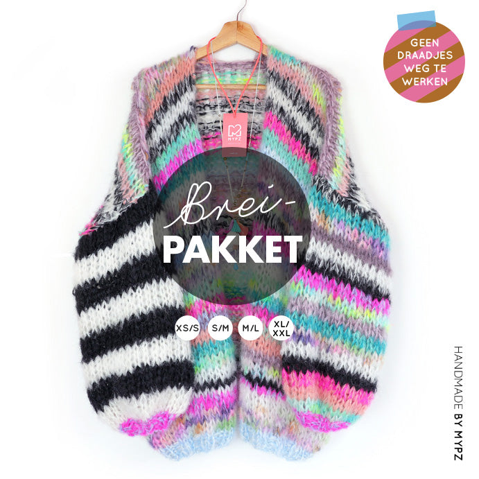 Strickset – MYPZ Chunky Mohair Cardigan Indian Summer No.15 (ENG-NL-DE-NO)