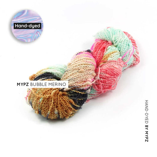 MYPZ Bubble Merino – hand-dyed Brighter Days