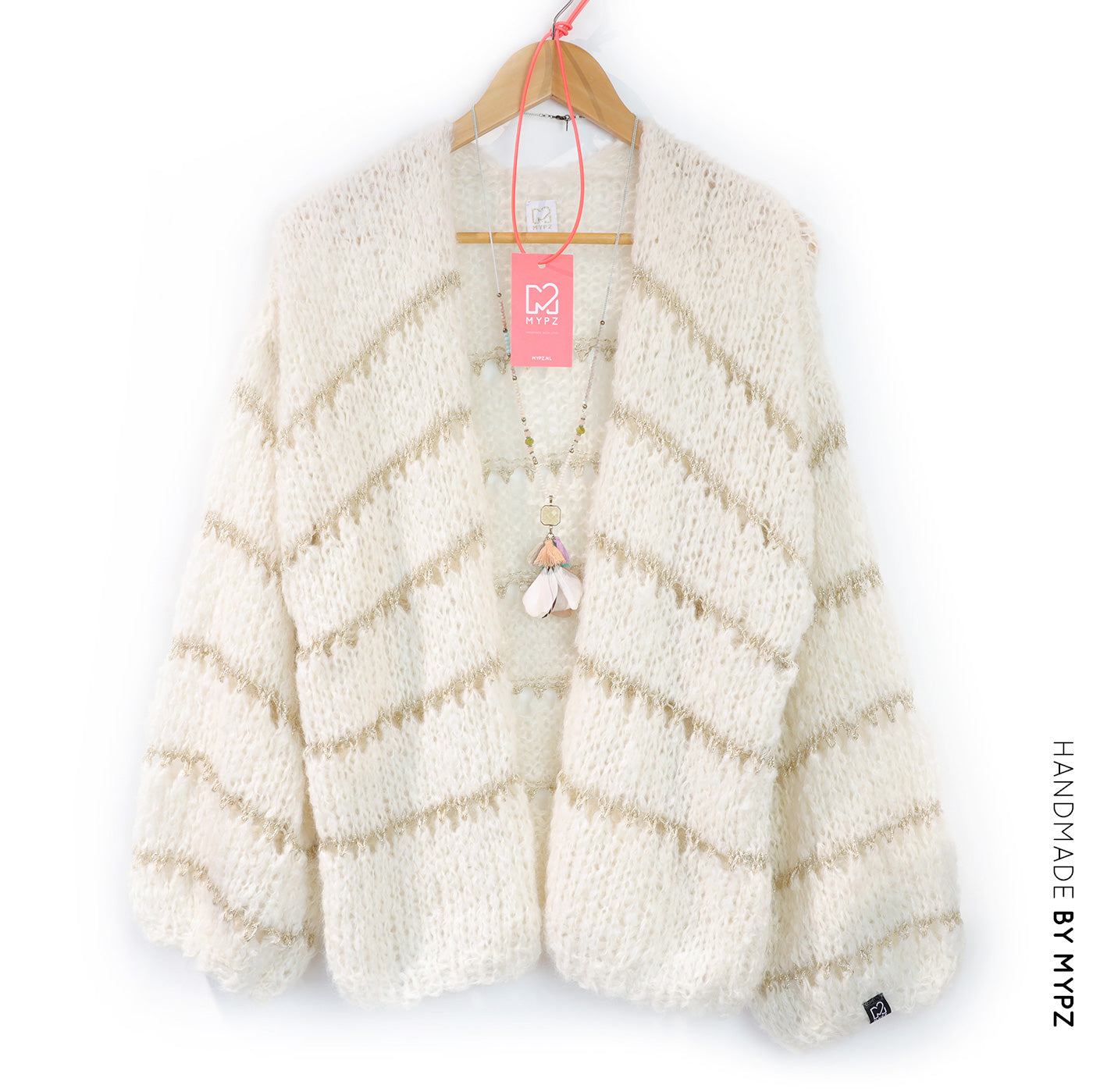 Strickanleitung – MYPZ Basic Light Alpaca Silk Cardigan Glamour No10 (ENG-NL-DE)