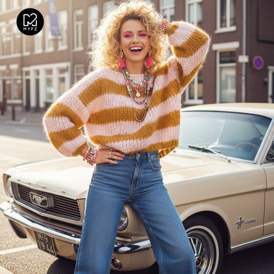 Knitting Kit – MYPZ Basic Chunky Pullover Apache No15 – Beginner (ENG-NL-FR-ES)