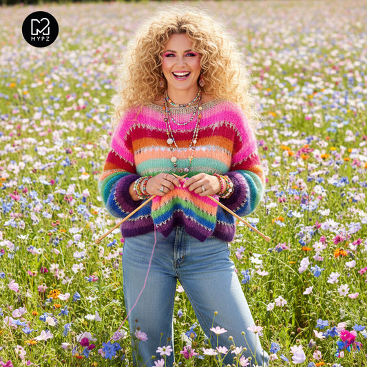 Strickset – MYPZ Light Mohair Pullover BOWBOW No10 (ENG-NL-DE)
