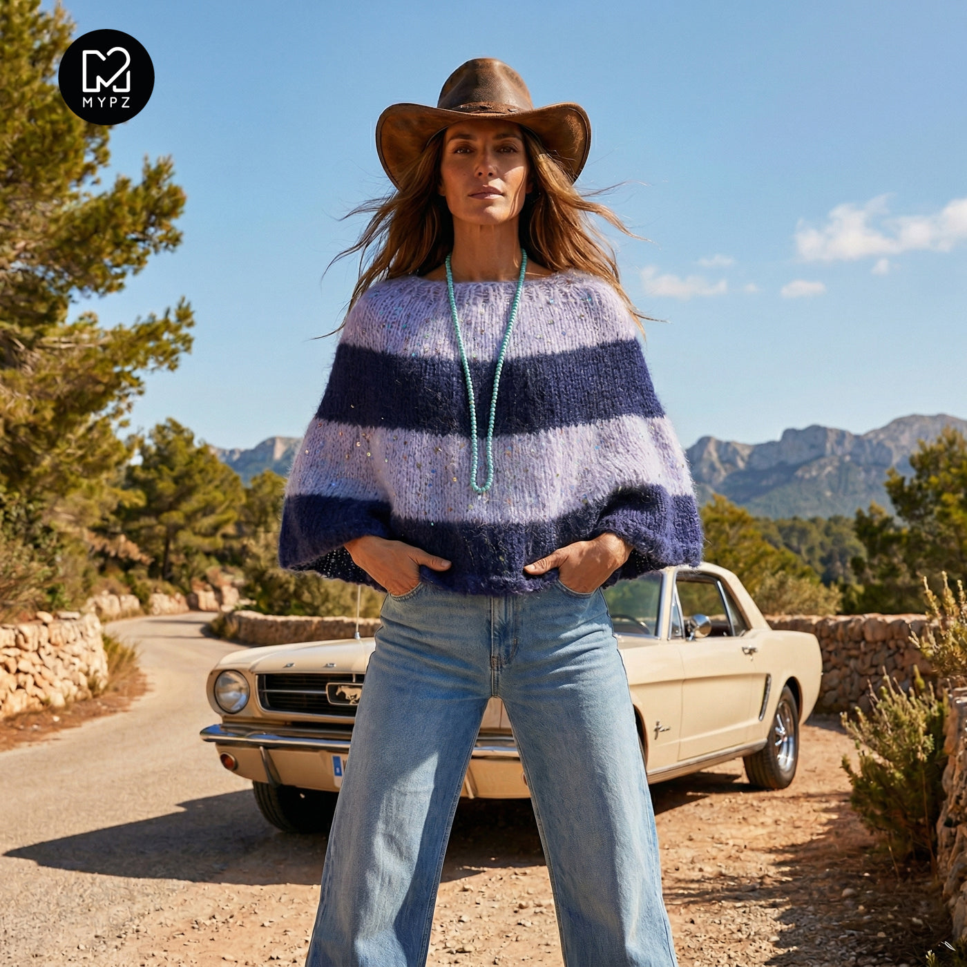 Strickanleitung – MYPZ Moonlight Sparkle Cape No8 (ENG-NL-DE)