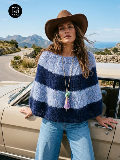 Strickanleitung – MYPZ Moonlight Sparkle Cape No8 (ENG-NL-DE)