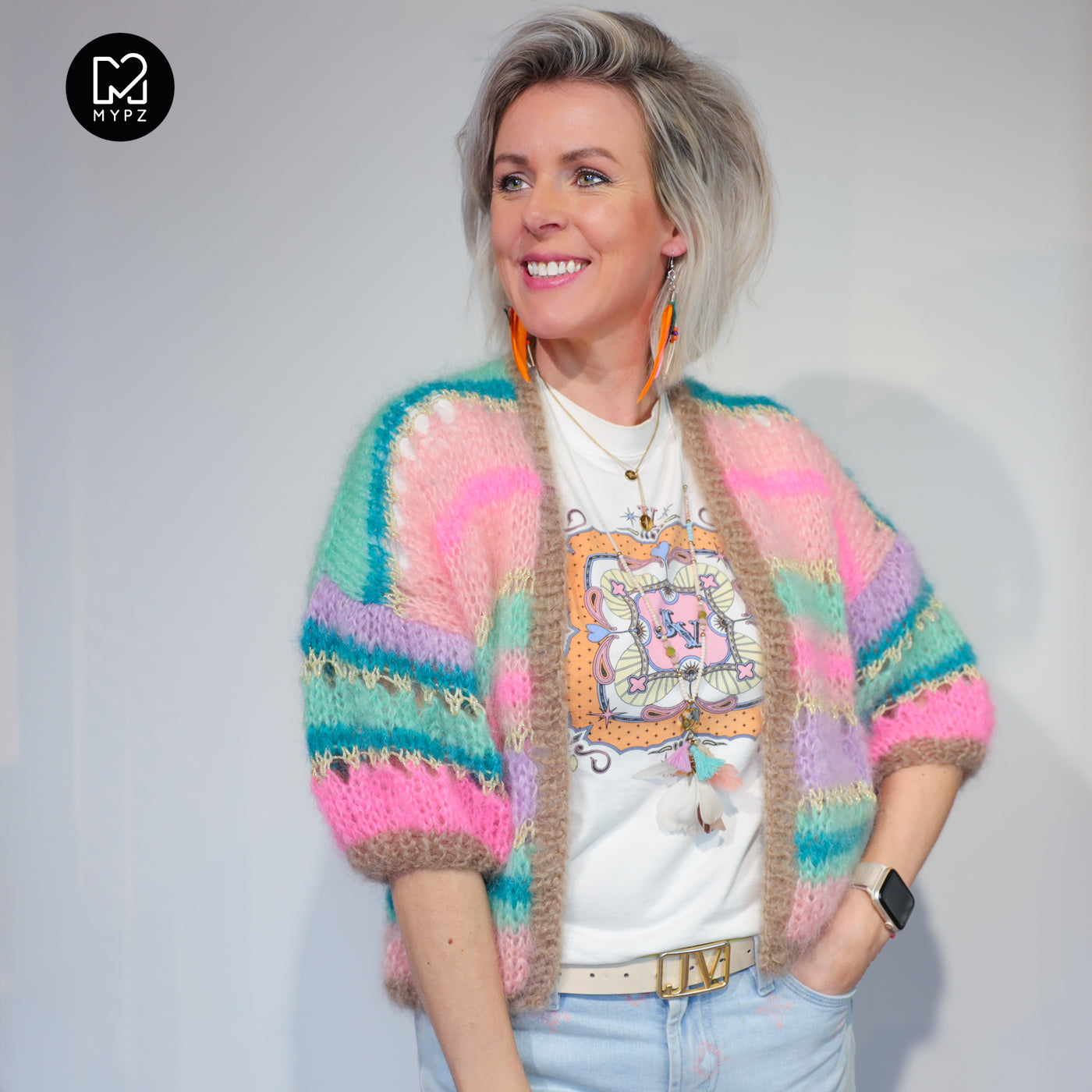 Strickset – MYPZ Light Mohair Cardigan Faby No10 (ENG-NL-DE)