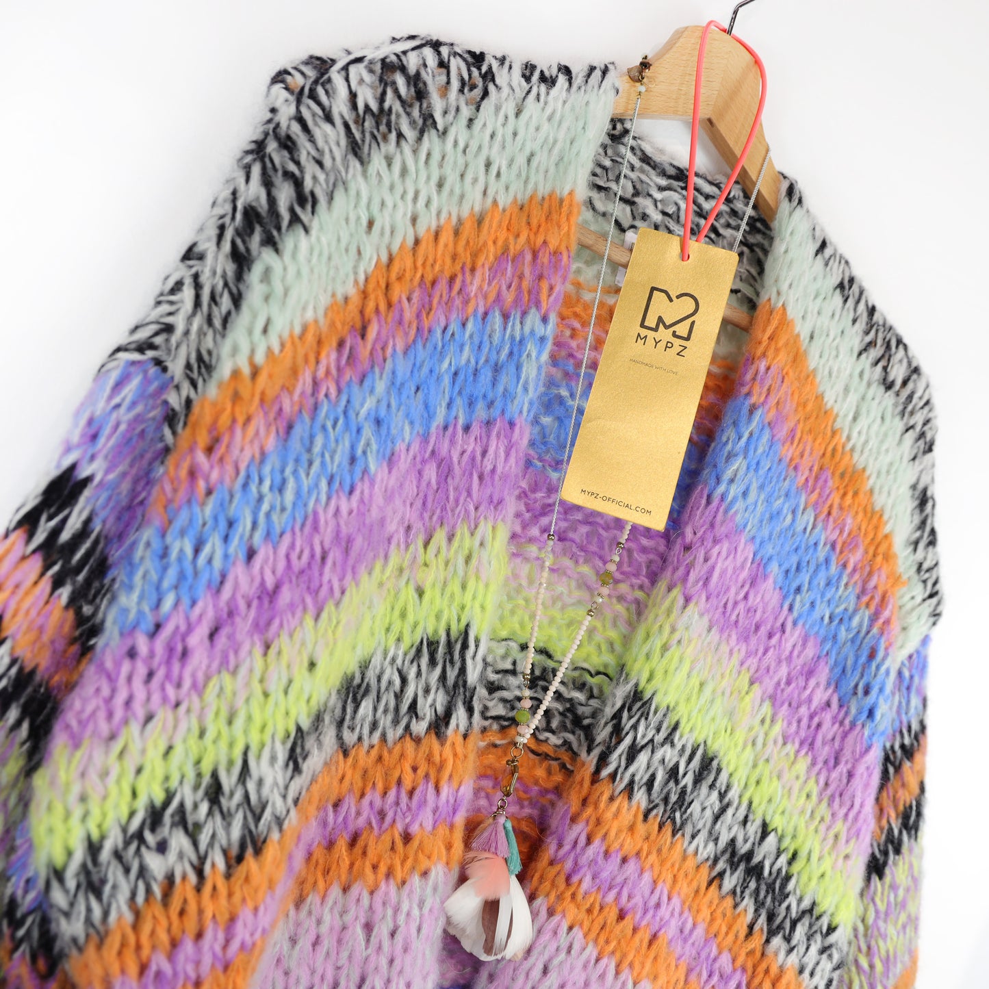 Strickanleitung – MYPZ Chunky Alpaca Cardigan Fluffy No.12 (ENG-NL-DE)