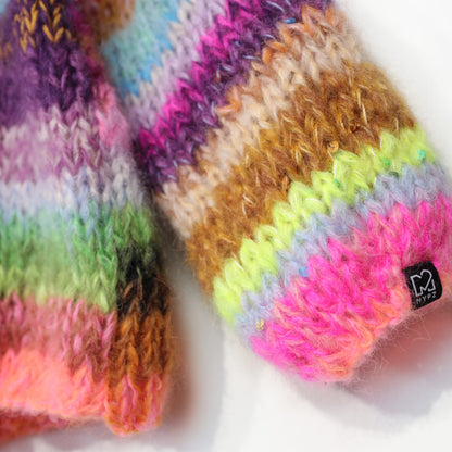 Strickanleitung – MYPZ Chunky Mohair Cardigan Unicorn Glow No12 (ENG-NL-DE)