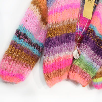 Strickanleitung – MYPZ Chunky Mohair Cardigan Unicorn Glow No12 (ENG-NL-DE)