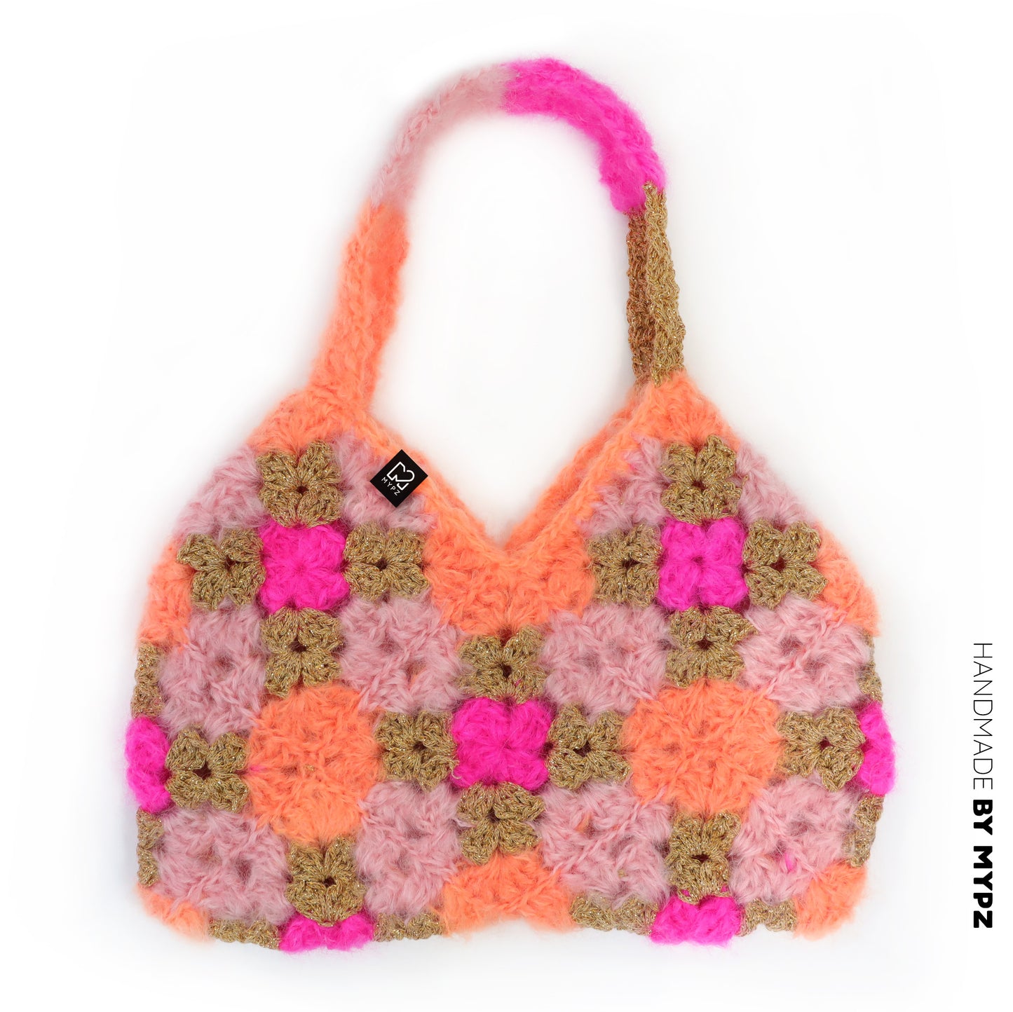 Häkelanleitung - MYPZ Diamonds Tasche (ENG-NL-DE-FR-ES)