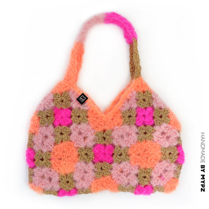 Häkelanleitung - MYPZ Diamonds Tasche (ENG-NL-DE-FR-ES)