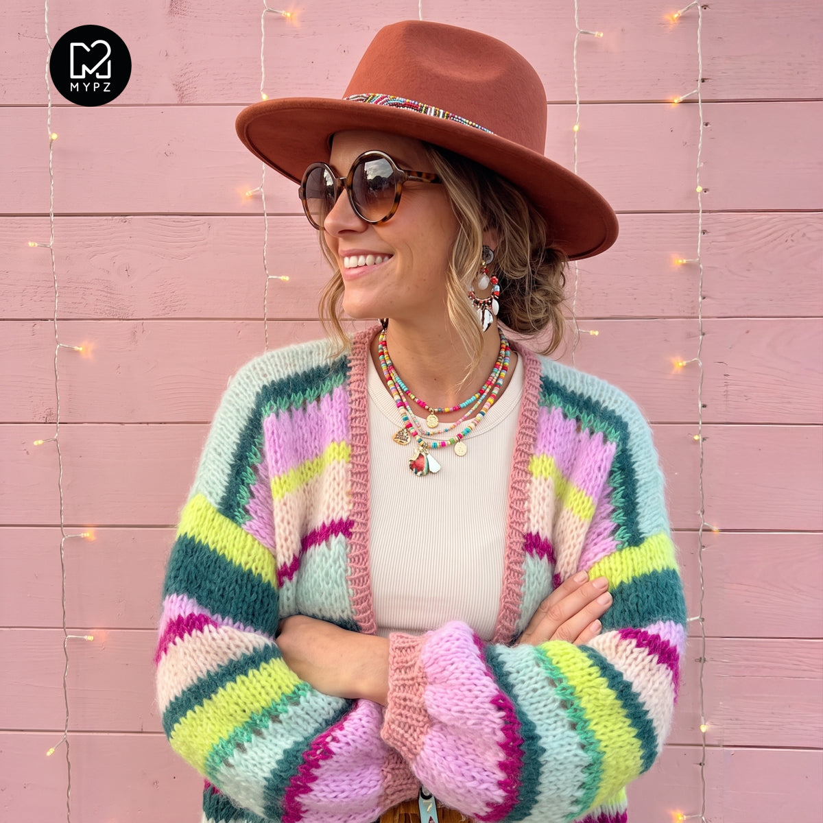 Strickset – MYPZ Light Alpaka Cardigan Featherlight No10