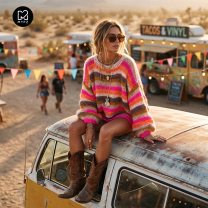 Häkelset – MYPZ Chunky Pullover Georgie (ENG-NL-DE)