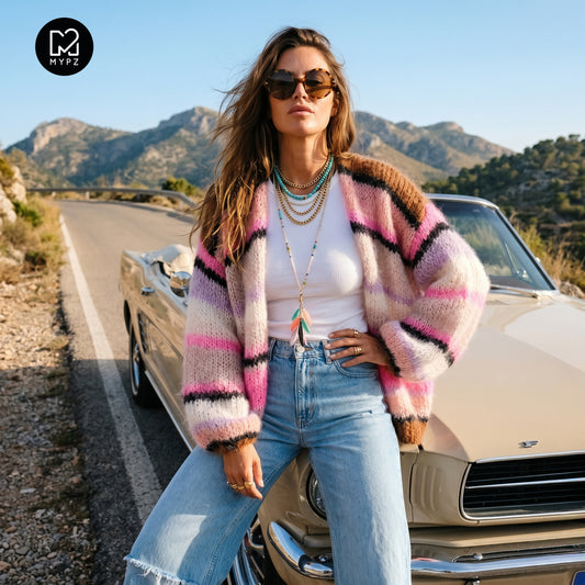 Strickset – MYPZ Basic Light Mohair Cardigan Jeanie No10 (ENG-NL-DE)