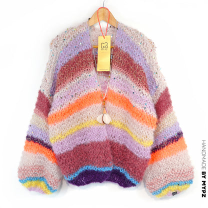 Strickanleitung – Light Mohair Cardigan Sasha No.12 (ENG-NL-DE)