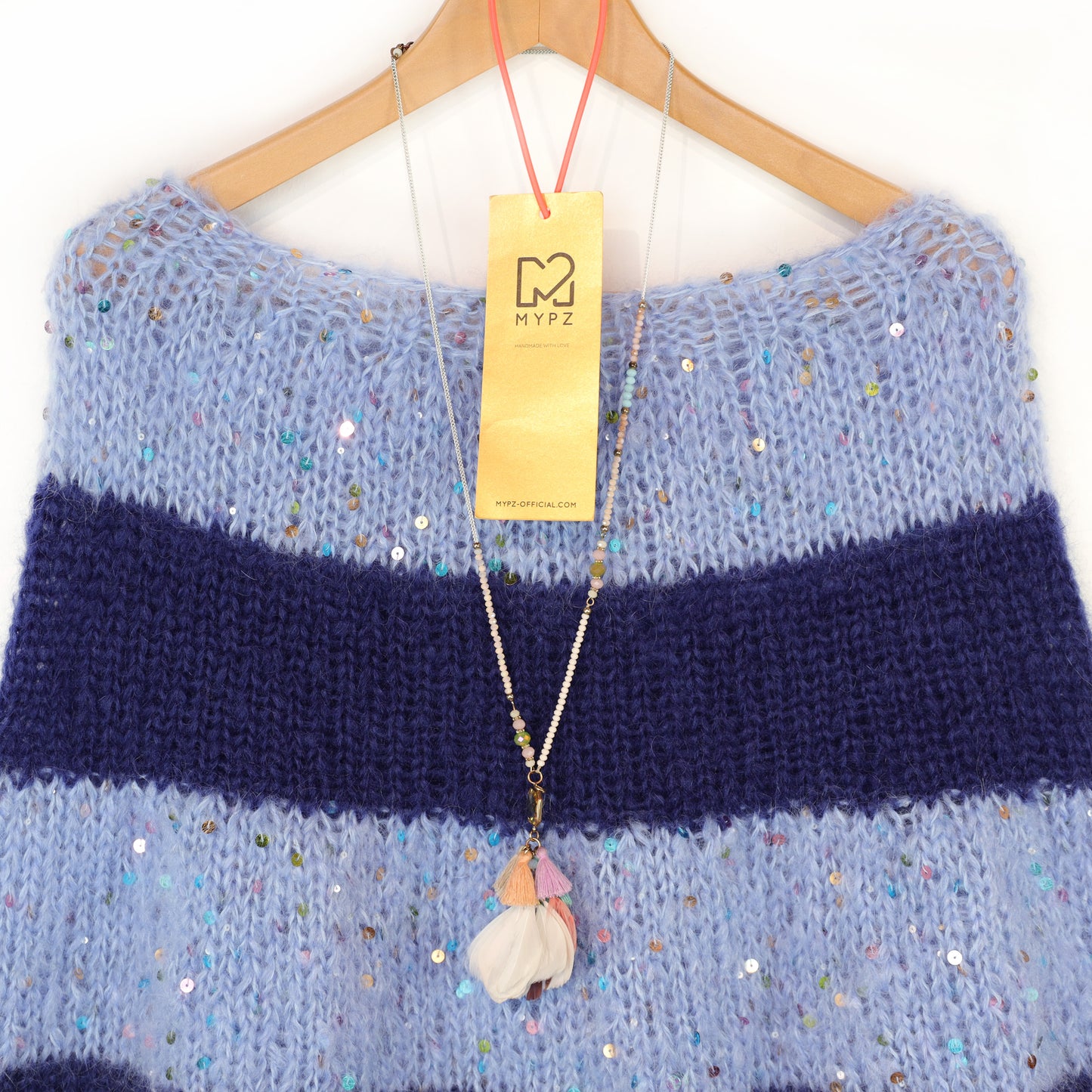 Strickanleitung – MYPZ Moonlight Sparkle Cape No8 (ENG-NL-DE)