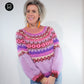 Strickanleitung – MYPZ Nordic top-down sweater True Love No6 (ENG-NL-DE)