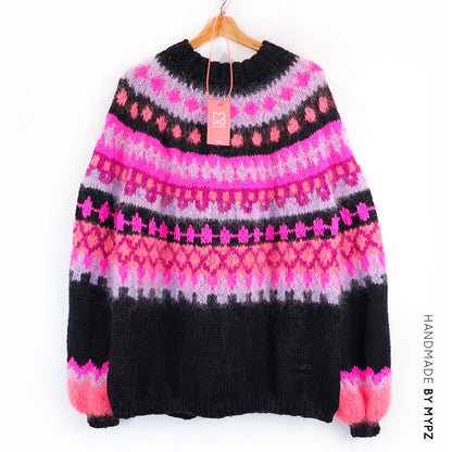 Strickset – MYPZ top-down sweater Ziggy No6 (ENG-NL-DE)
