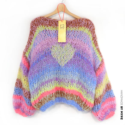 Strickset – MYPZ Short Chunky Alpaca-Mohair Pullover Lake No15 (ENG-NL-DE)