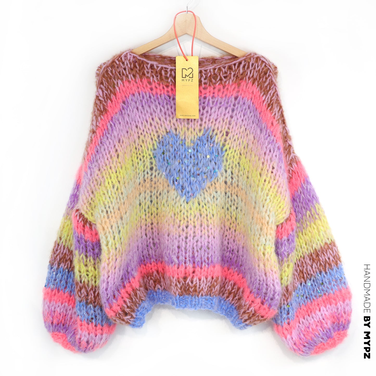 Strickset – MYPZ Short Chunky Alpaca-Mohair Pullover Lake No15 (ENG-NL-DE)