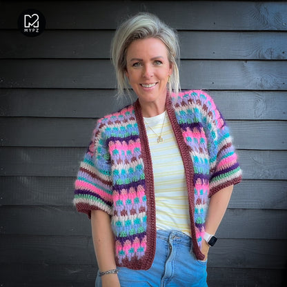 Häkelset - MYPZ Sprinkle Cardigan no.5 (ENG-NL-DE)