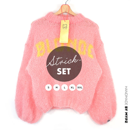 Strickset – MYPZ Light Mohair Pullover Blonde No8 (ENG-DE-NL)