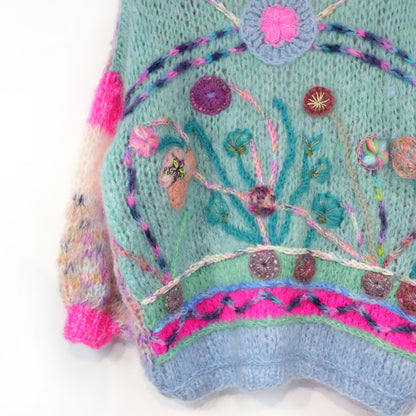 MYPZ Chunky Mohair Wild Romance Strickjacke